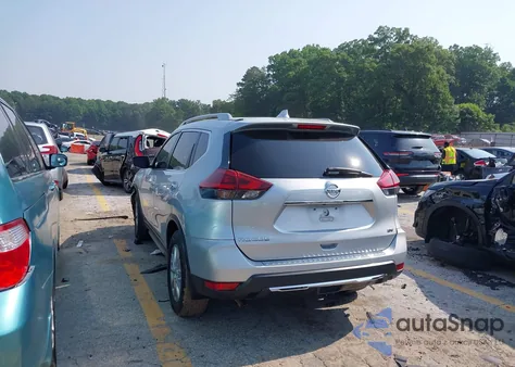 2018 Nissan Rogue Sv из США, поврежденный, VIN 5N1AT2MT3JC815137